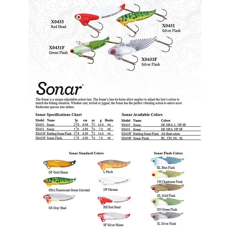 Heddon Sonar Flash Lure's (Gold, 1 7/8-Inch, 1/4-Ounce), Gold Flash