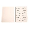 Piel Sintética Tatuar Doble Cara Cejas Microblading 10 Hojas