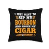 Generic I Just Want to Sip My Bourbon and Smoke