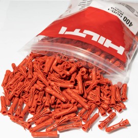 Hilti HUD 1 & 2 Dowels All Sizes Selectable (5 mm - 12 mm) Universal Dowel Attachment Bulk Packages (400 Pieces HUD-2 8 x 40)