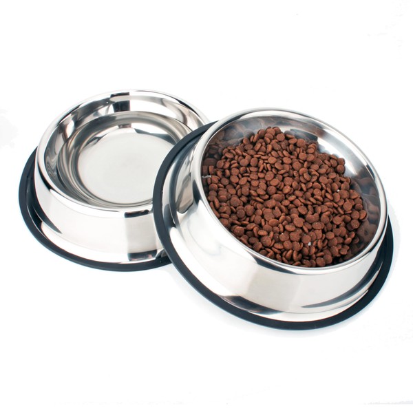 NAJOR Stainless Steel Dog Bowl, 32 oz Large Dog Food