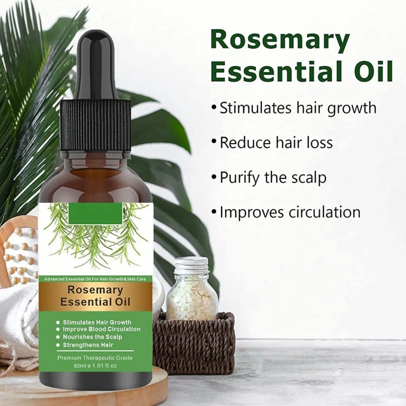 Pelo Aceite De Romero Para El Crecimiento Del Cabello, Suero