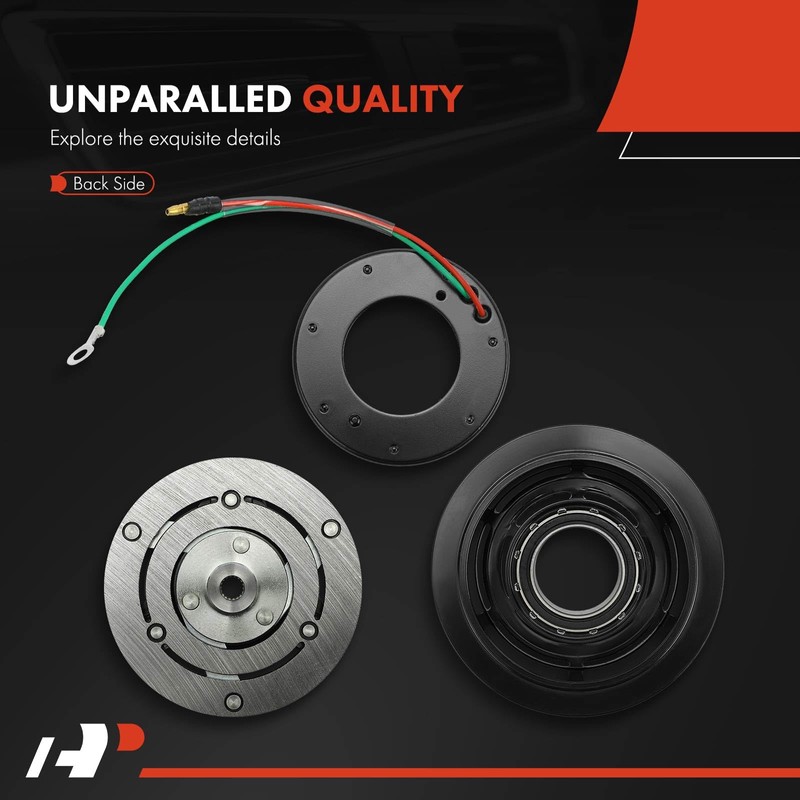 A-Premium Air Conditioner AC Compressor Clutch Kit Compatible with Honda