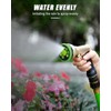 RAINPOINT Heavy Duty Metal Garden Hose Nozzle with 9 Spray