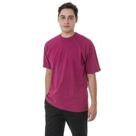 The 1801-6.5oz Garment Dye Crew Neck T-Shirt Ruby