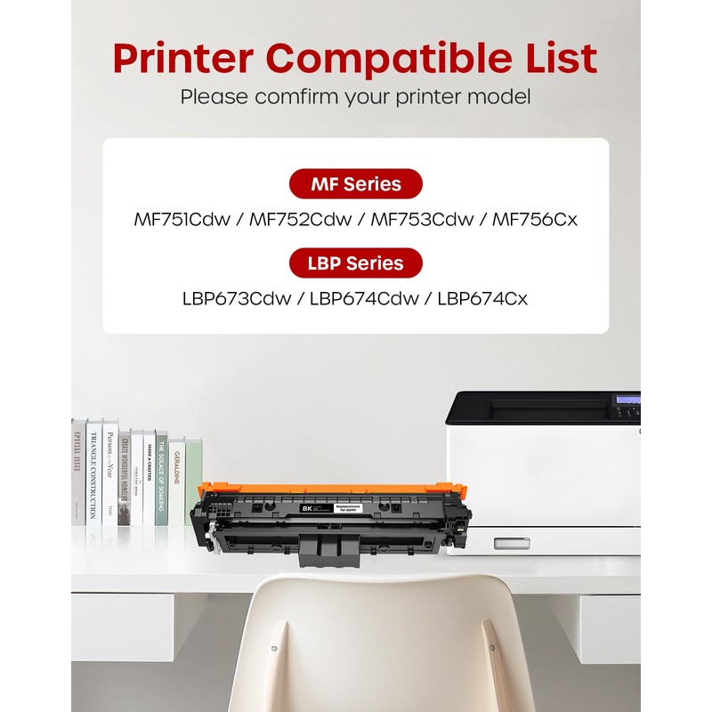 iNKPAD 069H Toner Cartridge Set Compatible with Canon 069H 069
