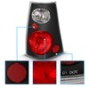 AmeriLite Black Replacement Brake Tail Lights Set for 01-05 Ford