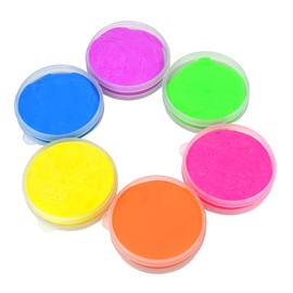 Storm&Lighthouse 6x Bouncing Putty Party Bag Fillers for Kids Colourful Slime Tubs Perfect as Fidget and Sensory Toys