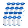 DAYEAR 20 Micron Pleated Sediment Filter 5"x2.5" (16 Pack) Replacement