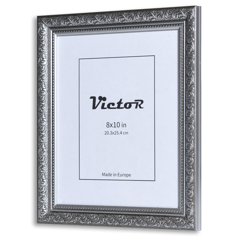VictoR 8x10 Picture Frame Rubens Black Silver - Picture Frames