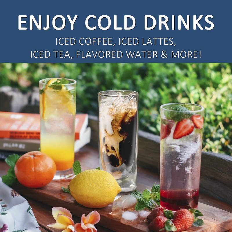 wirsh Iced Tea Maker with 3QT Pitcher, Iced Coffee Maker