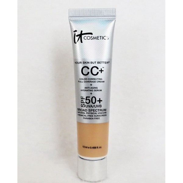 It Cosmetics Your Skin But Better CC Cream with SPF 50+ Travel Size Light 0.406oz