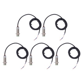 5Pcs Inductive Proximity Switch 150Hz 2 Wire Normally Open IP65 Proximity Sensor AC DC0‑