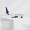 HANGHANG 1/400 Lufthansa Plastic Airplane Model Suitable for Collections and