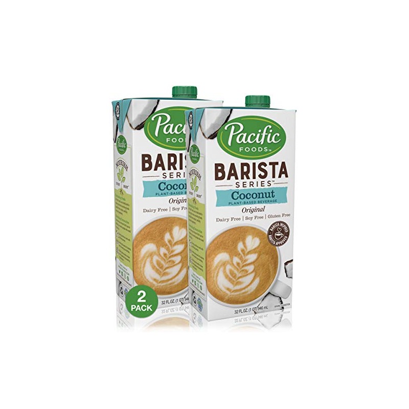 Pacific Foods Barista Series Coconut Milk, 32 Ounce (Pack of