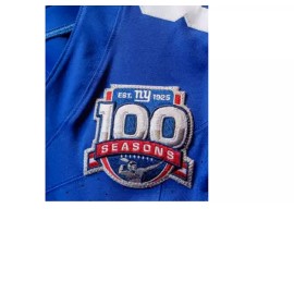 New York Giants 100th Anniversary Jersey Patch Preorder In Stock Now Iron/Sew on