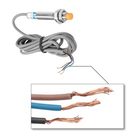 Inductive Proximity Switch, LJ8A3-2-Z / AY Detector, 2mm, Proximity Switch DC PNP Normally Closed Inductive Sensor Switch