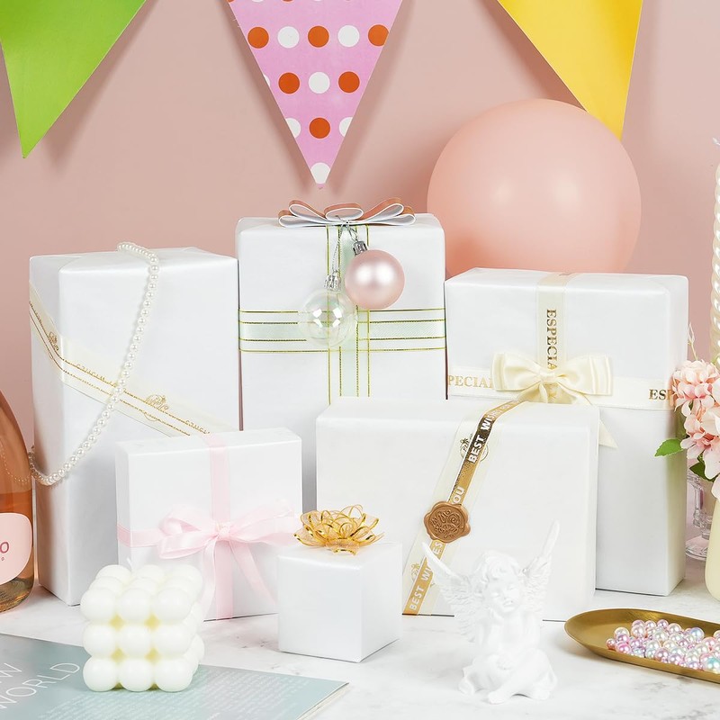 60 Wrapping Paper Tissue Paper, White Tissue Paper Packaging Material,