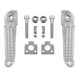 TCMT Rear Passenger Footrests Foot Pegs Fits For YAMAHA YZF R1 1998-2019 YZF R6 2003-2020 YZF R1M 2015-2018 YZF R1S 2016-2018 V MAX 2009-2020