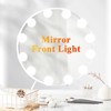 Mirror Front Light USB Makeup Light Tri-color Dimming Mirror Light