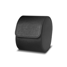 KnR Harmony Portable Watch Box with 1 Slot 1 Piece Watch Box Watch Organiser Leather Watch Holder for Christmas Anniversary Birthday