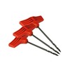 Linic UK Made Set of 3, 3mm Twist Gimlet Screw