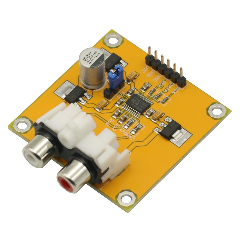 DC 5V-10V PCM5102 DAC Decoder I2S Player Assembled Board 32Bit