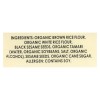 UD_Edward And Sons Brown Rice Snaps - Black Sesame -