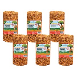 JCs Wildlife Squirrel Stopper Bugs Nuts & Berries Small Cylinder 1.5lbs (6-Pack)