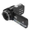 4K Video Camera with Remote Control Microphone Lens Hood 18X