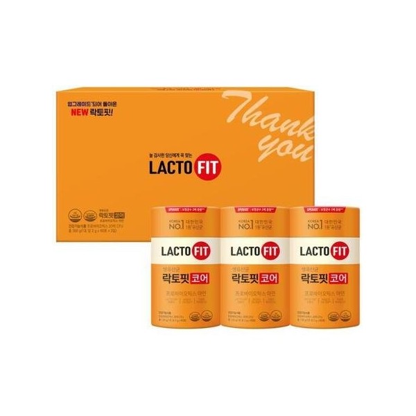 *Renewal* Lactopit Core Gift Set (3 cans of 2,000 mg60 packets) / *리뉴얼*락토핏 코어 선물세트(2,000 mg60포3통)