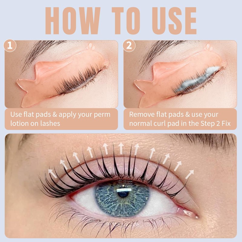 Lomansa Lash Lift Pads, Lash Lift Shields, Only for Perming