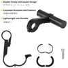 TRIWONDER Bicycle Extender, Double/Single Bicycle Handlebar Bicycle Accessories Extension Brackets