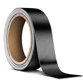 VViViD - Rollo de cinta adhesiva de vinilo de liberación de aire, color negro mate (1 pulgada x 20 pies)