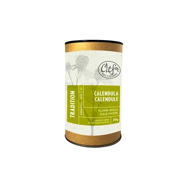 Clef Des Champs Tradition Calendula Flower Whole (Loose Tea Organic) - 30g