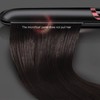 Hair Flat Iron Ceramic Professional Adjustable Black Hair Straightener for
