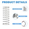 sourcing map 10Pcs Compression Spring, 12mm OD, 0.5mm Wire Size,