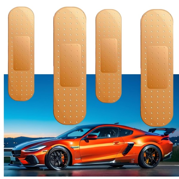 4 calcomanías de coche para coche, calcomanías gigantes para parachoques