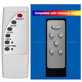 Replacement Remote Control for Honeywell MN Series Portable ACS A2530-570-AF01 Mn10cesww