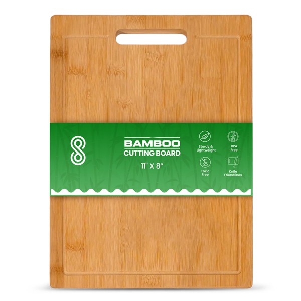HOME ARCHIVE Bamboo Cutting Board 11"x8" Wodden Chopping Board for