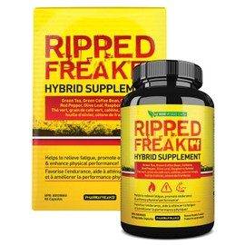 PHARMAFREAK PHARMAFREAK RIPPED FREAK - 60ct - Canada - Metabolism Support - 60 Servings - Veggie Caps