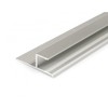 1m Plater-in LED Profile DWT1 for Ceiling and Drywall, Opal