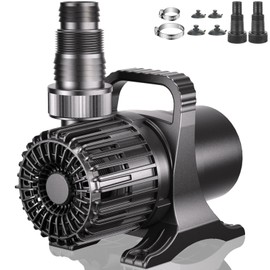 WaterRebirth (3200GPH-175W,UL listed) High Flow Large Fountain Submersible Water Pond Sump Pump Aquarium Electric Waterfall Pump Outdoor PS-3200