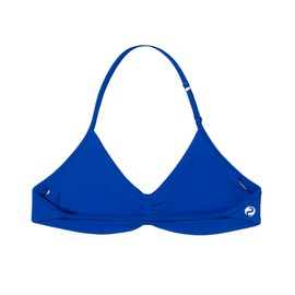 AUROLA Influence Adjustable Strappy Sports Bras for Women,Low Support Seamless Backless Padded Straps Impact Yoga Gym Workout Bra,Klein Blue,S