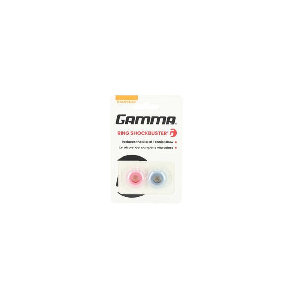 GAMMA Shockbuster Ring Tennis Racket Dampener, Easy-to-Install Tennis Dampener with