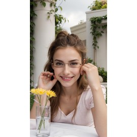 Skoveide 3 Pack Reading Glasses for Women Men Compact Slim Pocket Readers With Pen Clip Metal Case Spring Blue Light Blocking (Pink,Purple and Gold, 2.75, x)