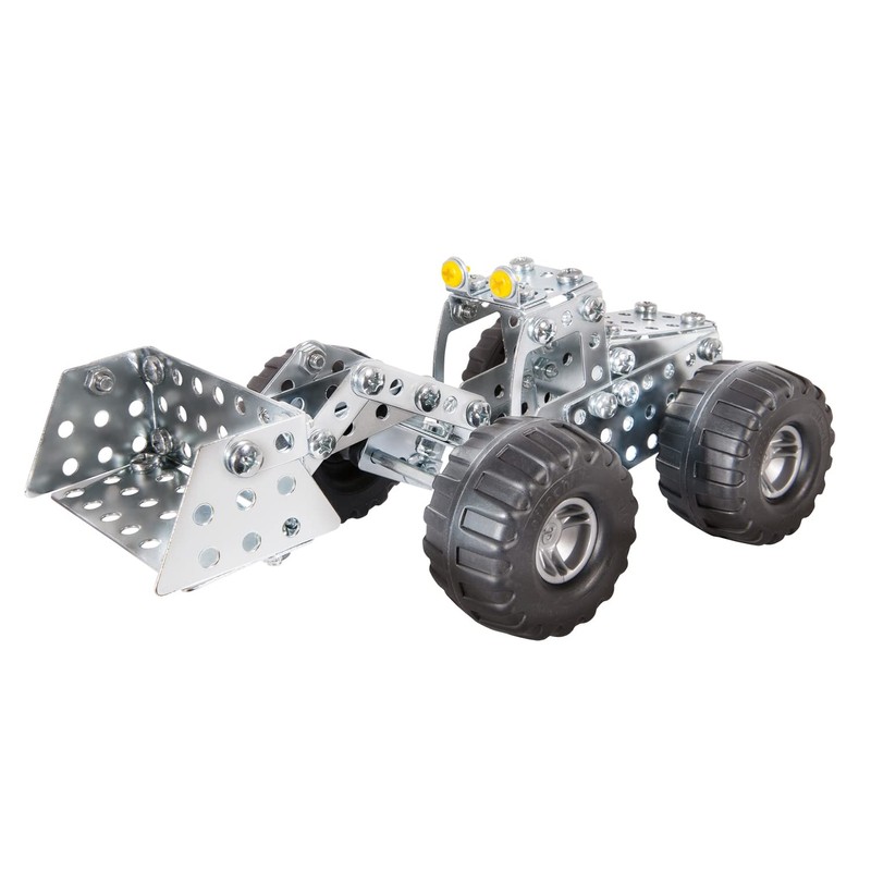 Eitech 00084 Metal Construction Kit - Wheel Loader, Model Vehicle