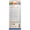 GIOTTO Elios Wood Free Colouring Pencils, 12 Assorted Colours, Ideal