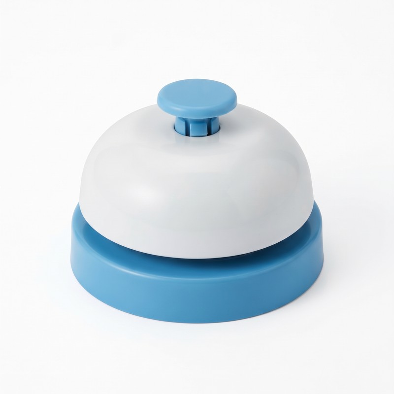 Table Order Bell – Multi-Color Handbell for Restaurant, Bar, Kitchen,