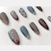 [Dawn] Handmade nail tips - Oval / [새벽 Dawn] 수제네일팁